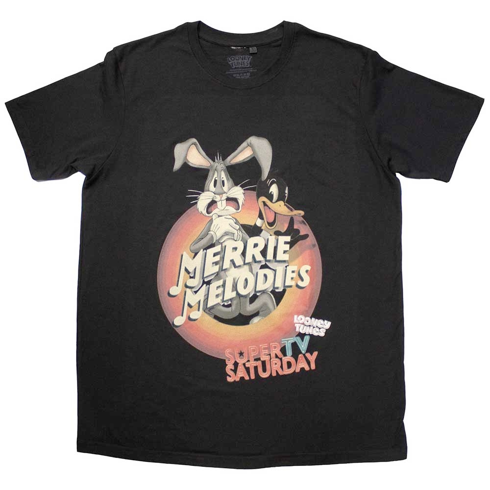 Looney Tunes - Merrie Melodies Tshirt Homme - Noir